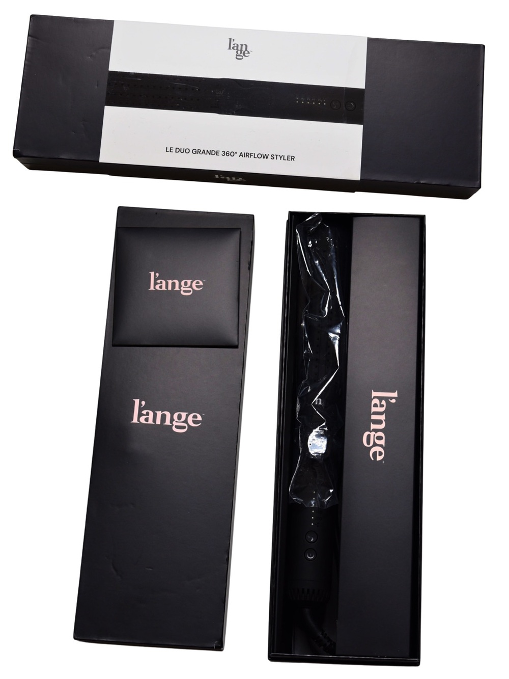 l'ange | Le Duo Grande 360° Airflow Styler | Black